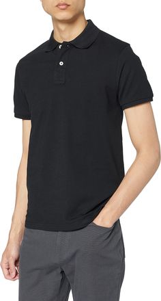 Clique Clique Mens Premium Polo Shirt, Black, XX-Large