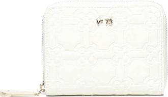 V&deg; 73 logo-lettering wallet - women - Polyurethane - One Size - White