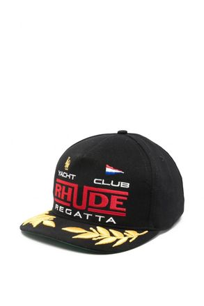 Rhude REGATTA CLUB CAP Size: OS, colour: BLACK