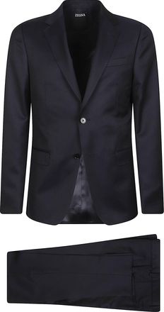 Ermenegildo Zegna Lux Tailoring Single-Breasted Wool-Mohair Suit