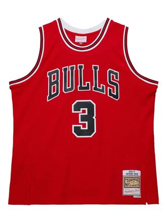 Mitchell & Ness x NBA Chicago Bulls 2016-17 Dwyane Wade jersey - Rood