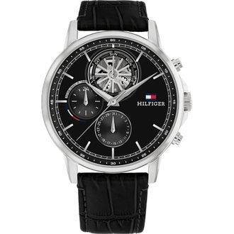 Tommy Hilfiger Horloge Stewart 1710605 Zwart