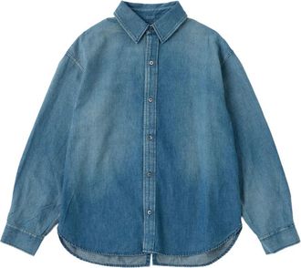 Moussy Vintage Denim blouse - Blauw