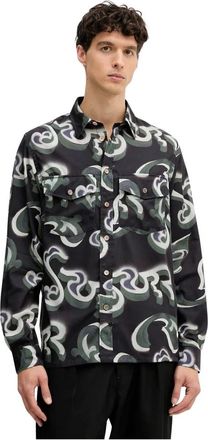 Paul Smith Casual Shirt - Heren - Casual Overhemden - Veelkleurig - S - Katoen - Overhemden
