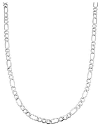 Italian Gold, Inc 14K Italian White Gold Figaro Chain Necklace