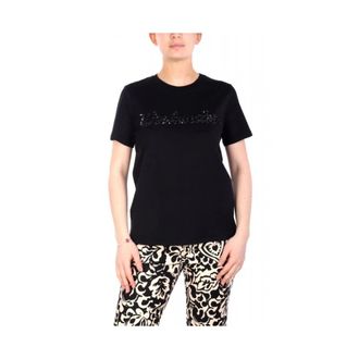 Max Mara Mujer, Camisetas, Negro, Talla: S