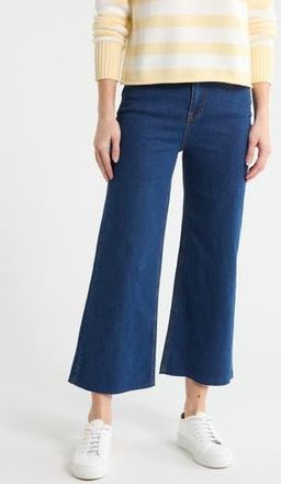 Vigoss Dylan Wide Leg Jeans in Dark Wash at Nordstrom Rack, Size 25