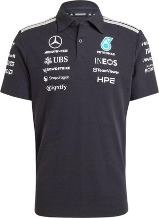 adidas x Mercedes AMG Petronas Formula 1 Team Engineers Polo Shirt Black KE5523