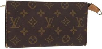 Louis Vuitton Pre-owned Clutches, female, Brown, Size: ONE SIZE Pre-owned Vintage Clutch