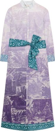 Pierre-Louis Mascia Dames, Jurken, Paars, Maat: L Katoen