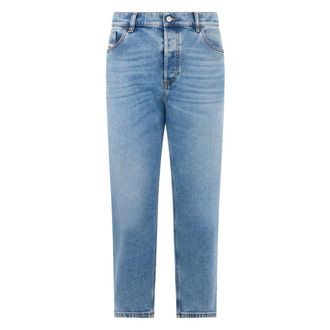 Diesel Slim-fit Jeans, male, Blue, Size: W27 Light Modern Casual Denim Jeans