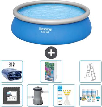 Bestway Piscina Bestway Fast Set Redonda - 457x122 Cm - 8-piezas S407