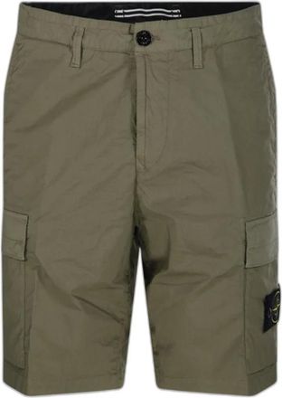 Stone Island Heren, Korte broeken, Groen, Maat: W30