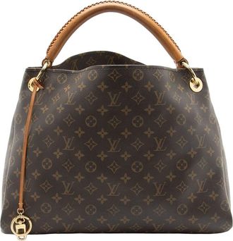 Louis Vuitton Brown Monogram Canvas Artsy Mm (Authentic Pre-Loved)
