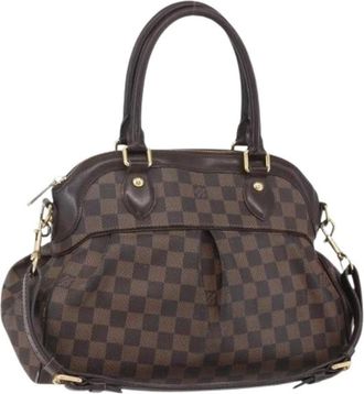 Louis Vuitton Pre-owned Handbags, female, Brown, Size: ONE SIZE Pre-owned Vintage Canvas Handbag