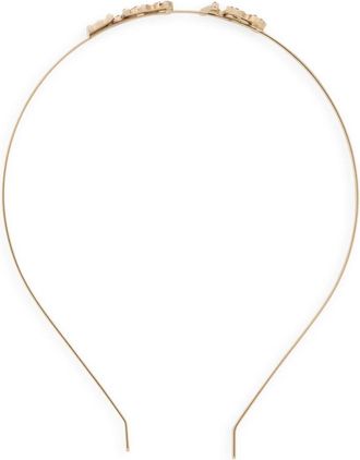 Red Valentino Metalen Haarband - Dames - Haaraccessoires - Geel - ONE Size - Accessoires