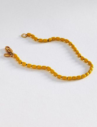 Clare Vivier Enamel Barrel Chain Bracelet