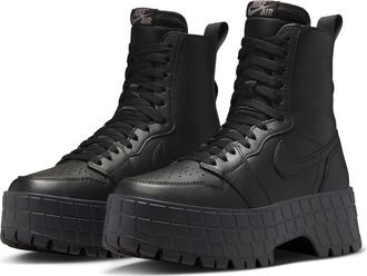 Nike Jordan Air Jordan 1 Brooklyn Platform Sneaker in 001 Black/fltpwt at Nordstrom, Size 10.5