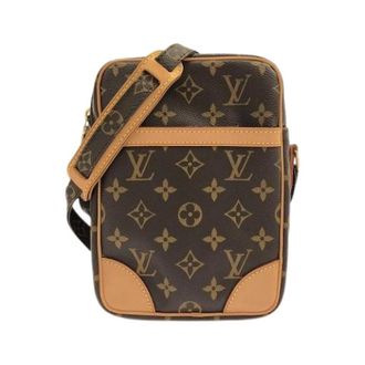 Louis Vuitton Pre-owned Danube Monogram Schoudertas - Dames - Pre-owned - Bruin - Maat: ONE Size Zijde