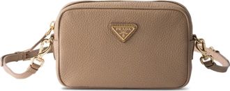 Prada Borsa a tracolla mini in pelle - Toni neutri