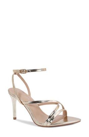Berness Strappy Stiletto Sandal in Gold at Nordstrom Rack, Size 7.5