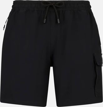 MC2 Saint Barth Man Comfort And Stretch Black Swim Shorts
