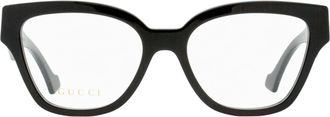 Gucci GG1424O Sculpted Square Eyeglasses - Black