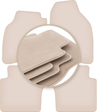 OEM Alfombrillas Beige Premium Para Honda City Iv Sed&aacute;n 2002-2008