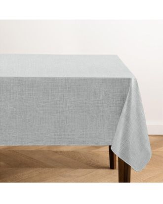 Elrene Monterey Linen Texture Vinyl Indoor/Outdoor Tablecloth
