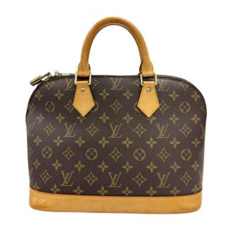 Louis Vuitton Pre-owned Handbags, female, Brown, Size: ONE SIZE Pre-owned Monogram Handbag