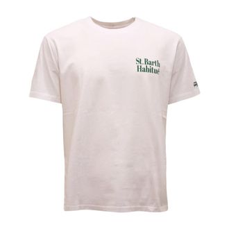 MC2 Saint Barth Portland T-Shirt - - Tops - Uomo - Bianco - L