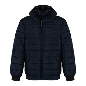 Pepe Jeans London Heren, Jassen, Blauw, Maat: XL Leer