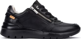 Pikolinos Cantabria Sneaker - Dames - Sneakers - Zwart - 36 EU - Leer - Schoenen