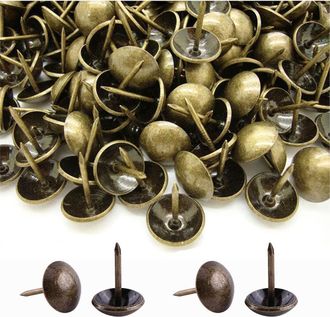 OEM 500 Piezas De Clavos Para Tapicer&iacute;a, Basicon Heavy Duty 17x11 Mm Clavos Decorativos De Bronce Para Tapicer&iacute;a Clavos Retro Clavos Para Tapicer&iacute;a Diy Pa
