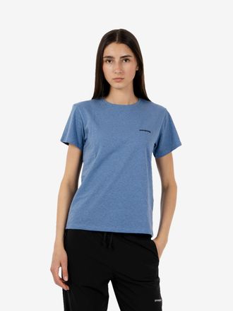 Patagonia WS P-6 Logo Responsibli-tee shore blue