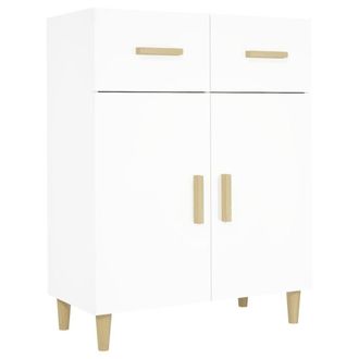 Berkfield Home Sideboard White 69.5x34x89 cm Engineered Wood