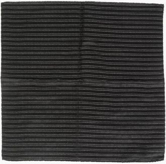 Corneliani Striped Silk Pocket Square size Unica