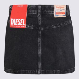 Diesel Denim Mini Skirt - Black