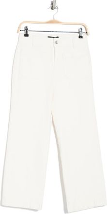 Sanctuary Supernova Crop Wide Leg Pants in Vintage White at Nordstrom Rack, Size 30