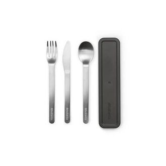 Brabantia Make & Take bestekset - 3-delig - Dark Grey