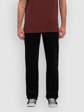 Volcom Solver 5 Pocket Pantalones de pana negro