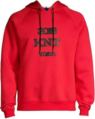 Kiton Elastane Sweatshirt - Heren - Hoodies - Rood - XS - Hoodies & sweatvesten