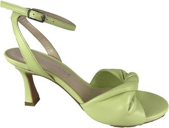 Enzo Di Martino Schoenen Sandaal - Dames - Sandalen met hakken - Groen - 36 EU - Schoenen