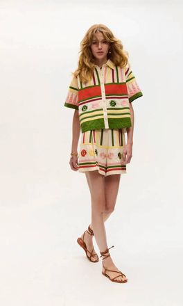 Carolina K Pina Shirt In Gardenia