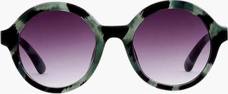 Reality Eyewear MIND BOMB Sunglasses in Jungle Green at Nordstrom