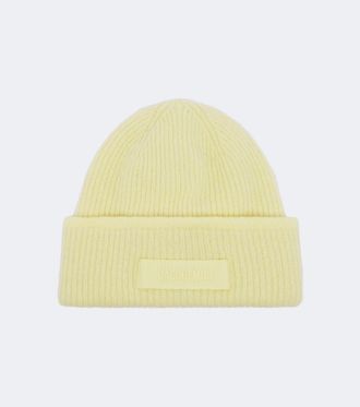 Jacquemus Logo alpaca and wool-blend beanie