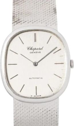 Chopard Pre-owned Milanaise Armband Horloge - Dames - Vintage Horloges - Wit - ONE Size - Vintage