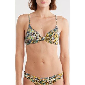 Maaji Dainty Reversible Underwire Bikini Top in Brown at Nordstrom Rack, Size Small