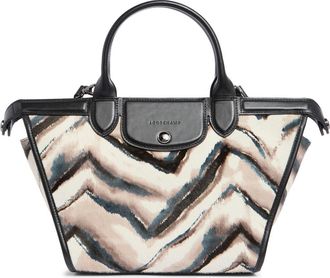 Longchamp Le Pliage Genuine Calf Hair Small Handbag in Grey at Nordstrom Rack