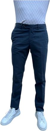 Pantaloni Torino Stretch Chinos - Heren - Chinos - Blauw - 4XL - Katoen - Broeken
